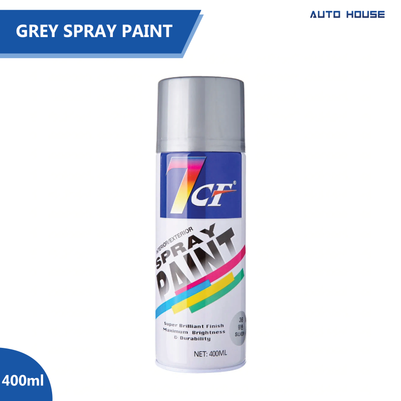 7CF Spray Paint Grey 400ml
