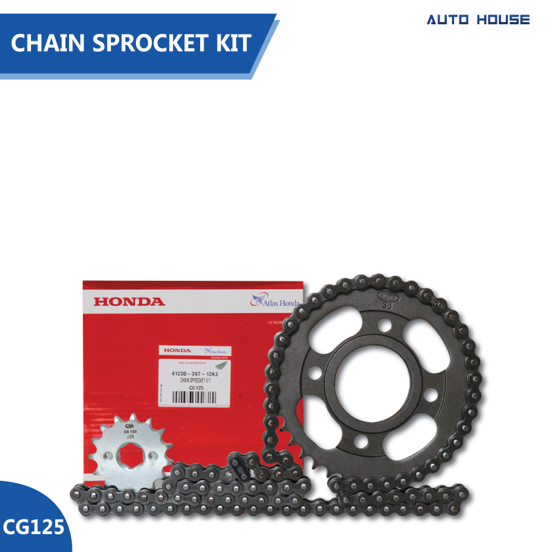 Chain Sprocket Kit CG125 Atlas Honda