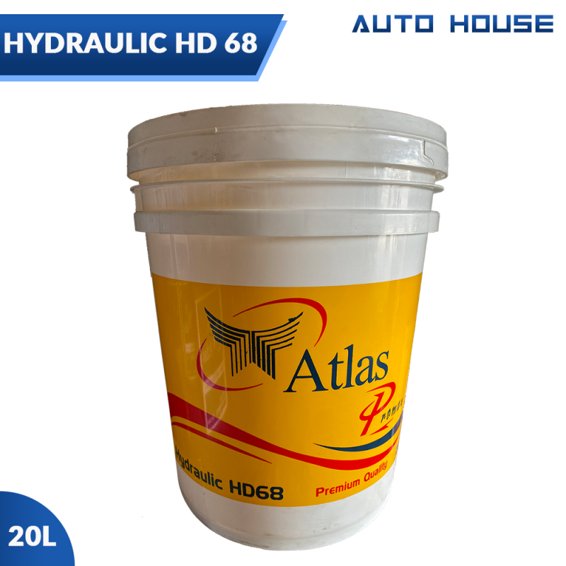 Atlas Pomax Premium Quality Hydraulic HD 68 (White) 20L