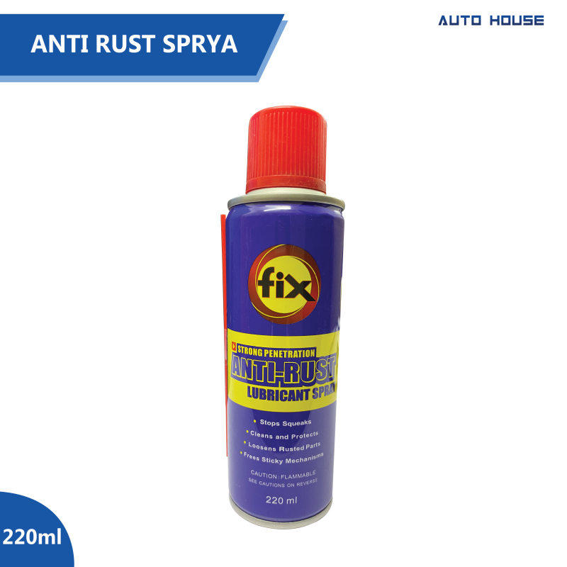 Fix Anti Rust Spray Lubricant 220ml
