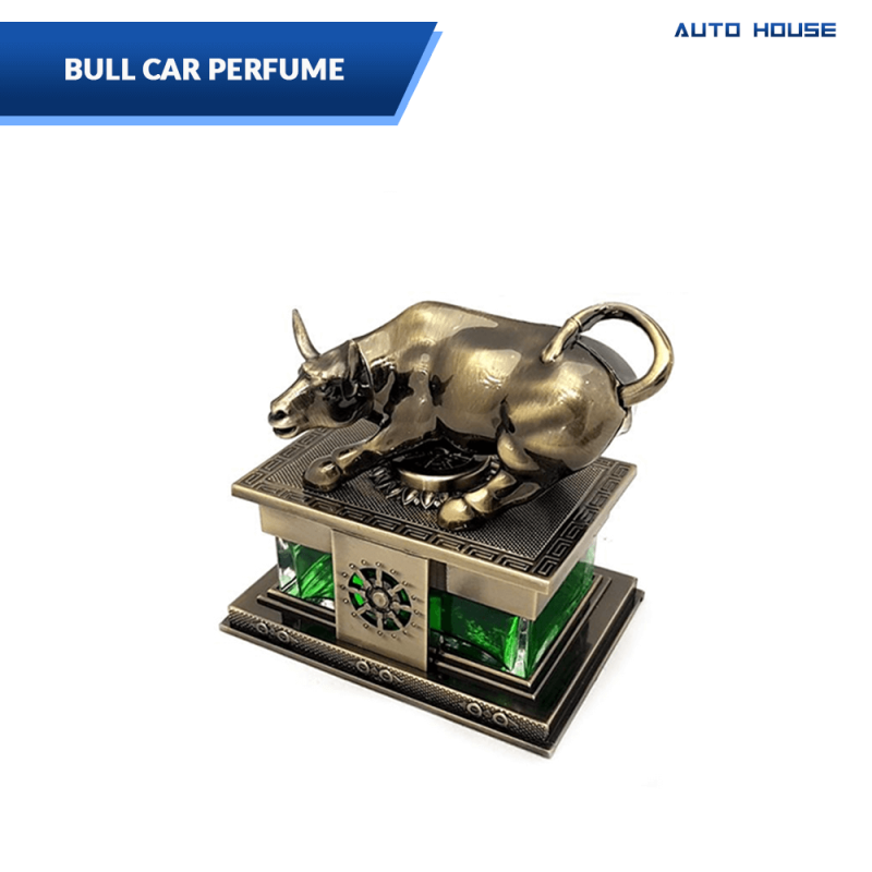 Bull Car Perfume Air Freshener– 50 ml - Green