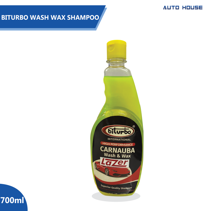 Biturbo Wash & Wax Shampoo 700ml