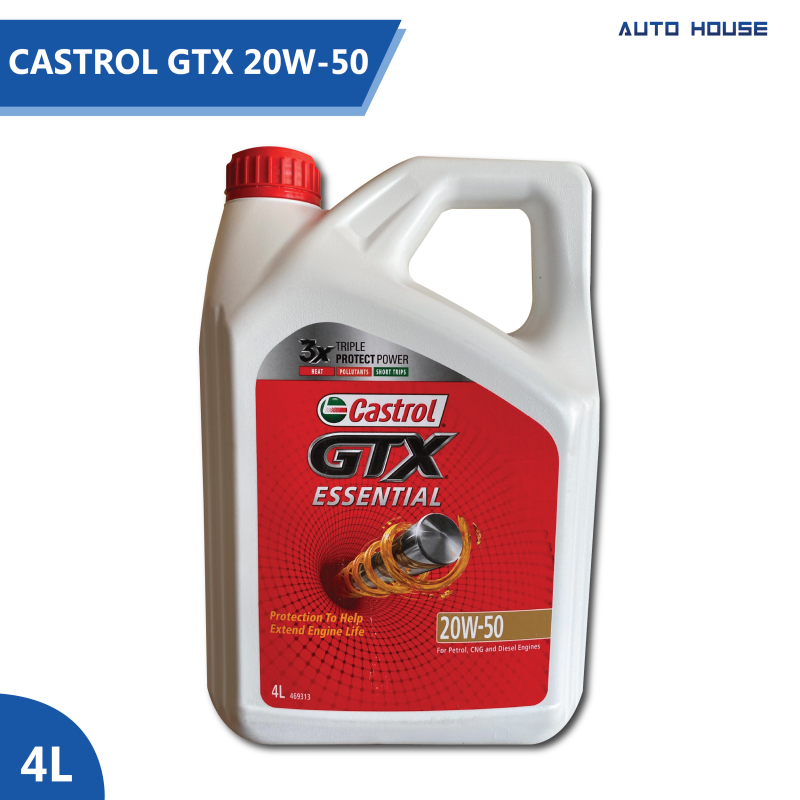 Castrol GTX Essential SG/CD 20W-50 4L