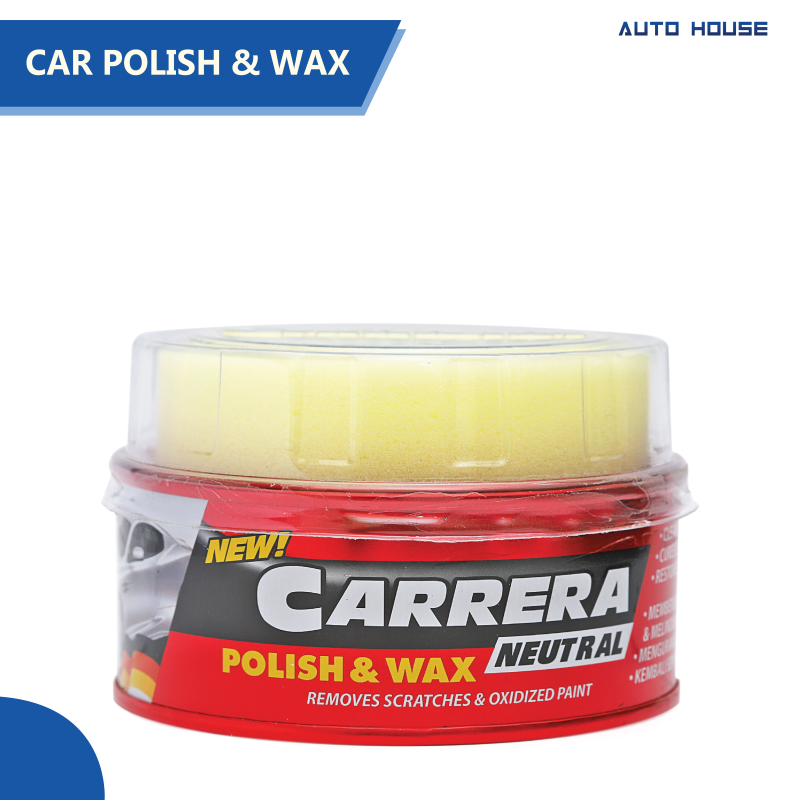 Carrera Soft Car Wax & Polish Remove Scratches and Oxridized Paint 225 gram
