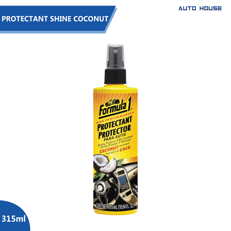 Formula 1 Protectant Car Dashboard Spray Coconut Fragrance 315ml