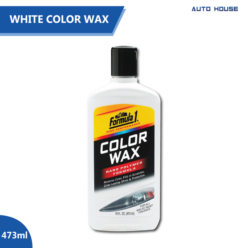 Formula 1 White Color Wax Polish 473ml