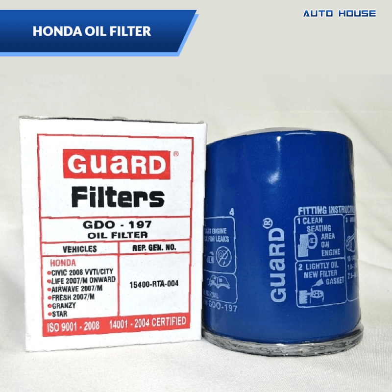 Honda Civic 1.8 VVTI/CITY, Life Guard Oil Filter GDO-197