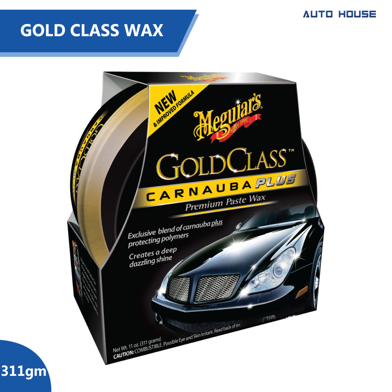 Meguiar's Gold Class Carnauba Plus Paste Wax 311grams