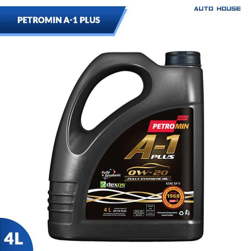 Petromin A-1 Plus Fully Synthetic SN Plus 0W-20 4L