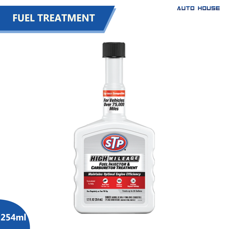 STP High Mileage Fuel Injector & Carburetor Treatment 254ml