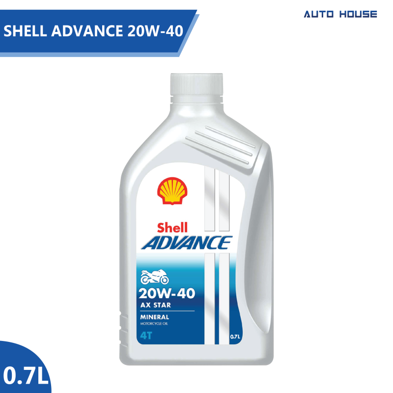 Shell Advance 4T AX Star Mineral SL Jaso MA 20W-40 0.7L
