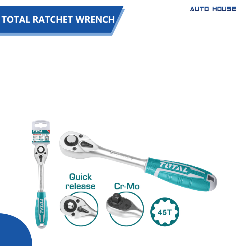 Total Ratchet Wrench 1/4" THT106146