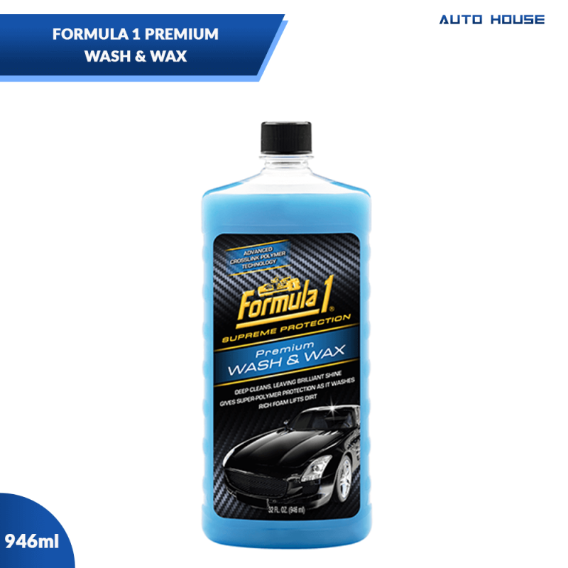 Formula1 Premium Wash & Wax 946ml