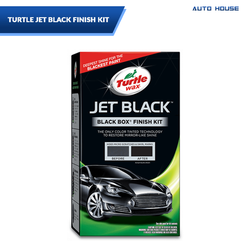 Jet Black Polish - Black Box Finish Kit Turtle Wax